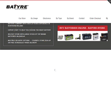 Tablet Screenshot of batyre.com